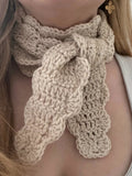 Muslinge scarf garnpakke 100% cashmere INCL digital opskrift