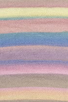 Violet/gul/blå/pink