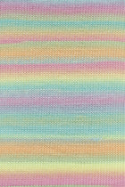 Turkis/pink/orange/gul