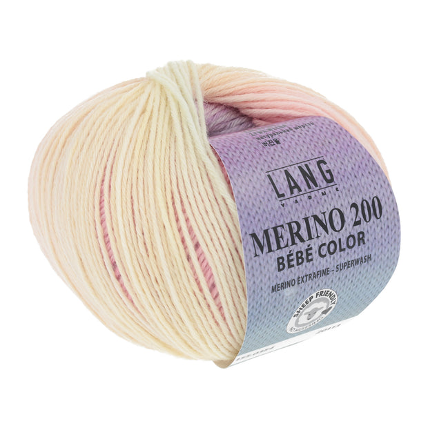 Lang Yarns Merino 200 Bébé colour
