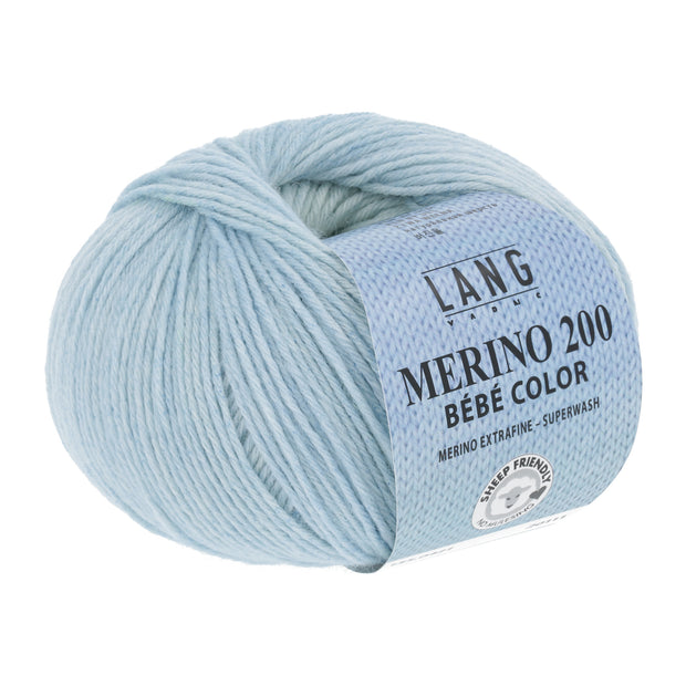 Lang Yarns Merino 200 Bébé colour