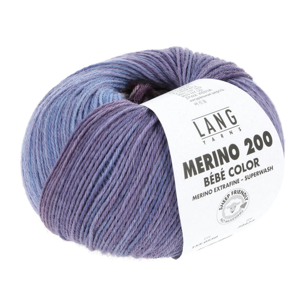 Lang Yarns Merino 200 Bébé colour