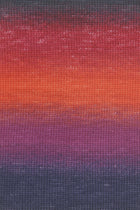Orange/rød/lilla