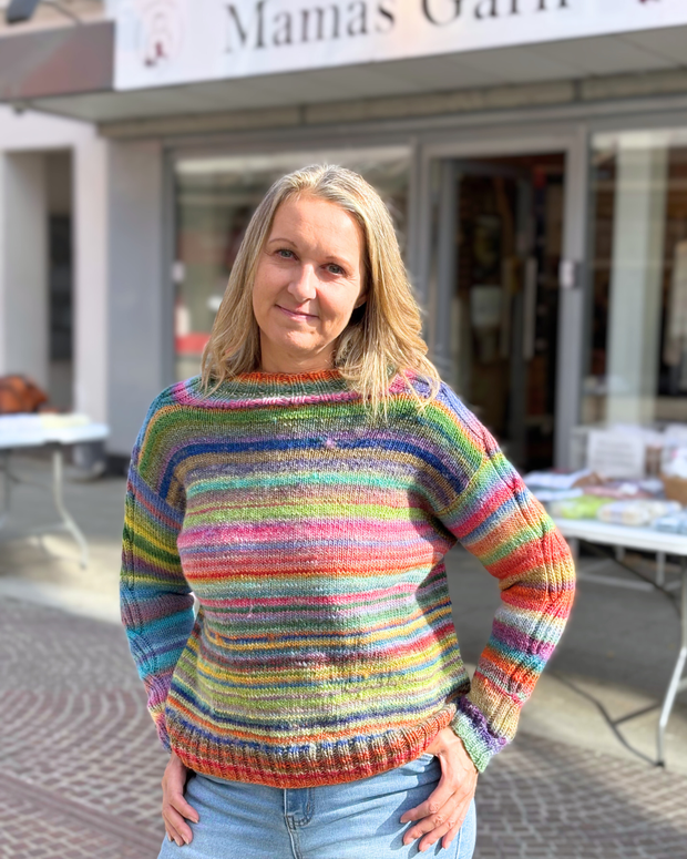 Nordic Waves garnpakke med Infinity INCL trykt opskrift