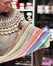 Bella shawl garnpakke INCL digital opskrift