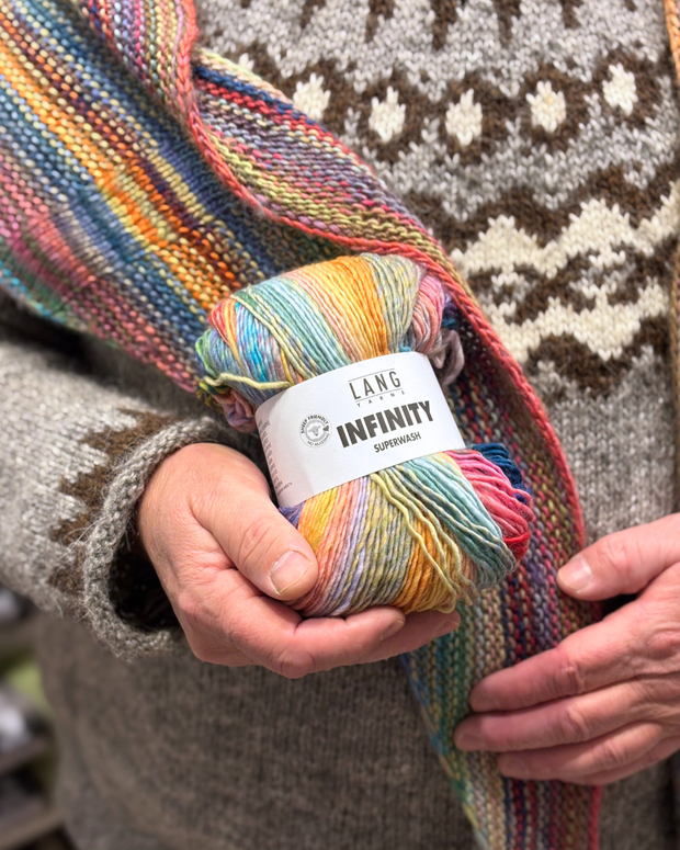 Bella shawl garnpakke INCL digital opskrift