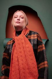 Elke hue & Ada scarf garnpakke INCL trykte opskrifter