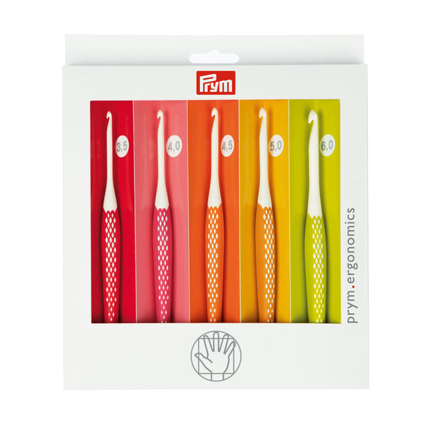 Prym ergonomisk hæklenåle sæt