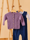 Babycardigan strikkekit i Agnes INCL trykt opskrift