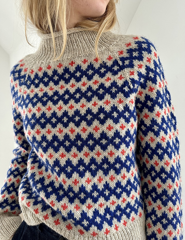 Inge sweater garnpakke UDEN opskrift