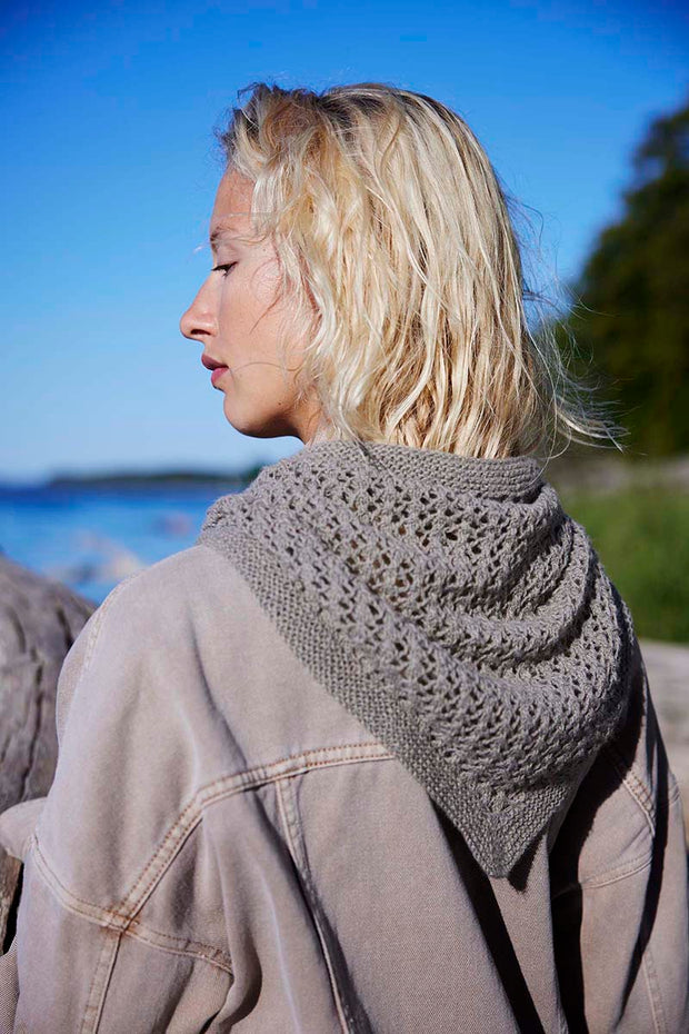 Emily Triangular shawl garnpakke INCL trykt opskrift