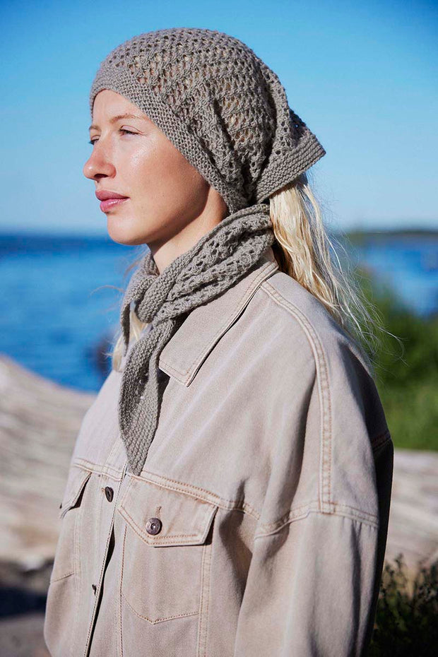 Emily Triangular shawl garnpakke INCL trykt opskrift