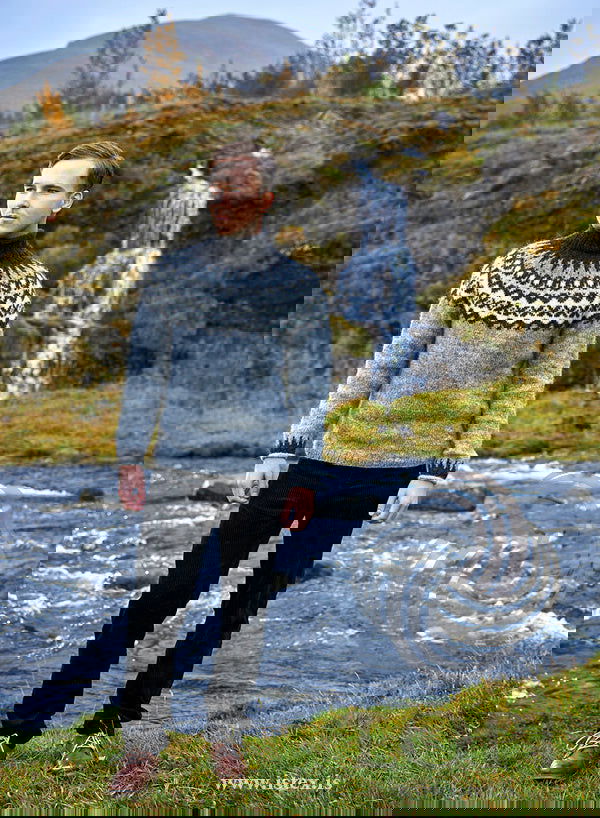 9x sweater garnpakke INCL trykt opskrift