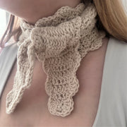 Muslinge scarf garnpakke 100% cashmere INCL digital opskrift