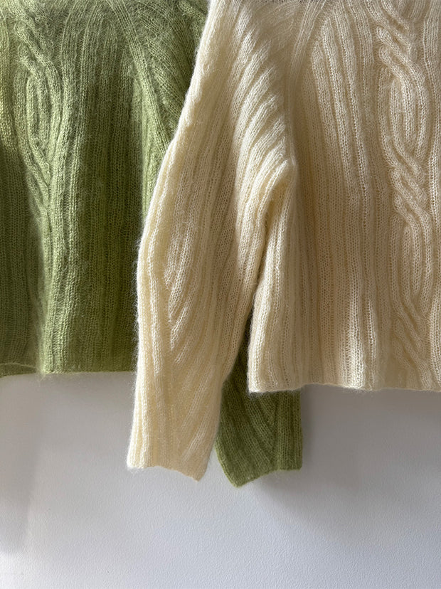 Twist light loop sweater garnpakke UDEN opskrift