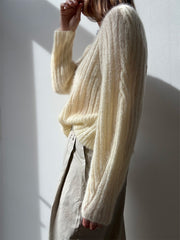 Twist light loop sweater garnpakke UDEN opskrift