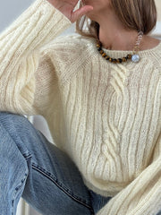 Twist light loop sweater garnpakke UDEN opskrift