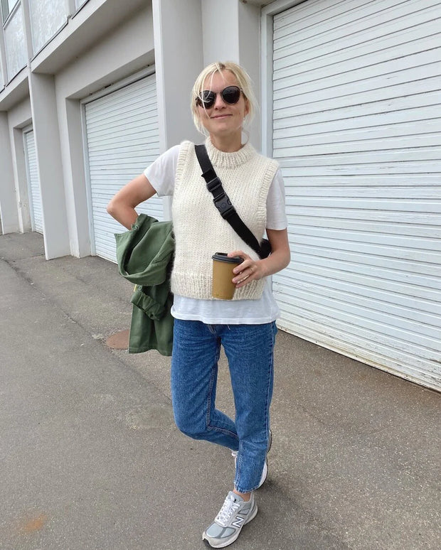 Holiday slipover garnpakke med Viking Bris INCL trykt opskrift