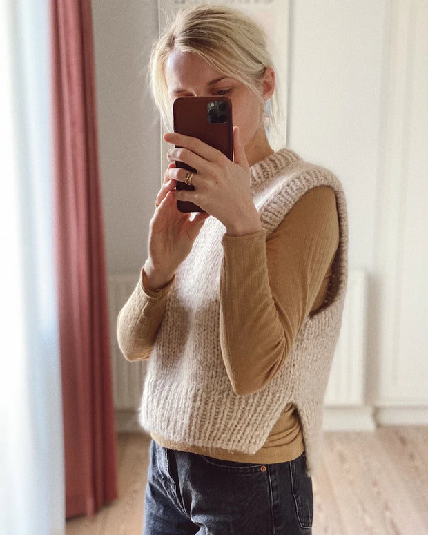 Holiday slipover garnpakke med Viking Bris INCL trykt opskrift