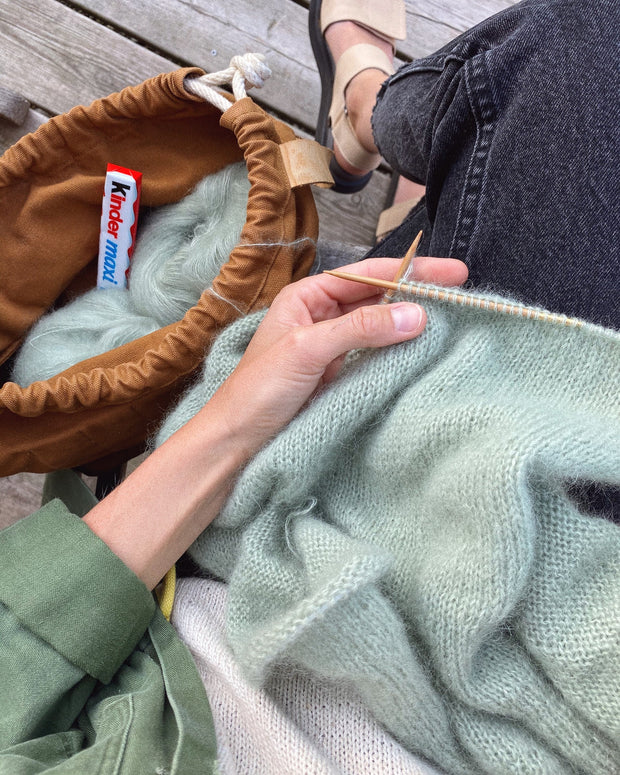 Novice cardigan Mohair edition