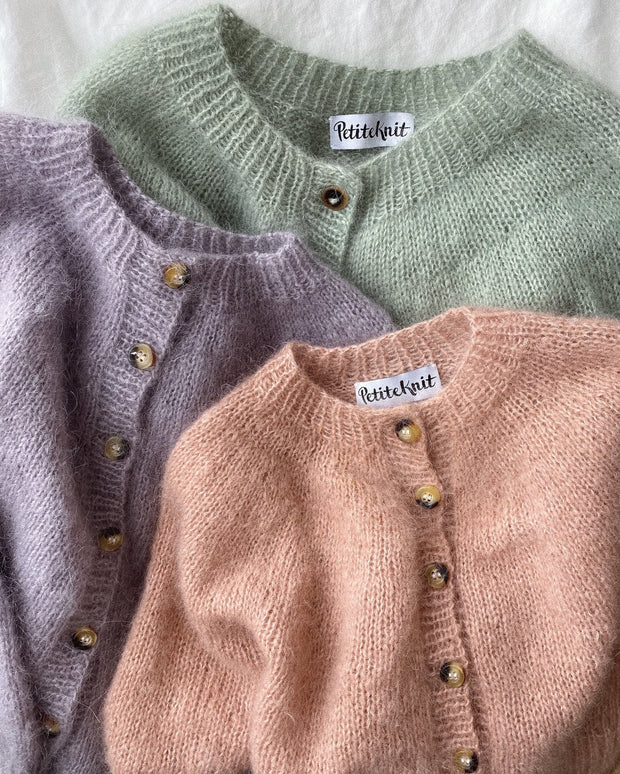 Novice cardigan Mohair edition