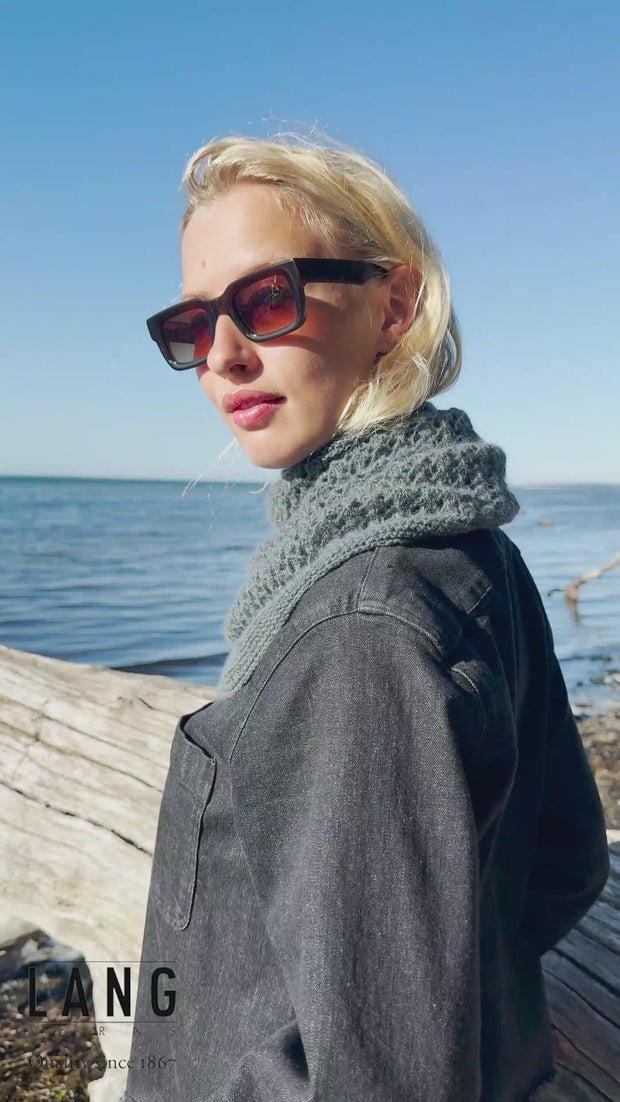 Emily Triangular shawl garnpakke INCL trykt opskrift