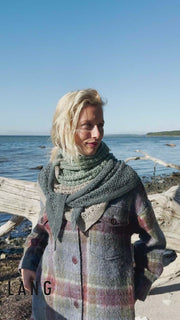Emily Triangular shawl garnpakke INCL trykt opskrift