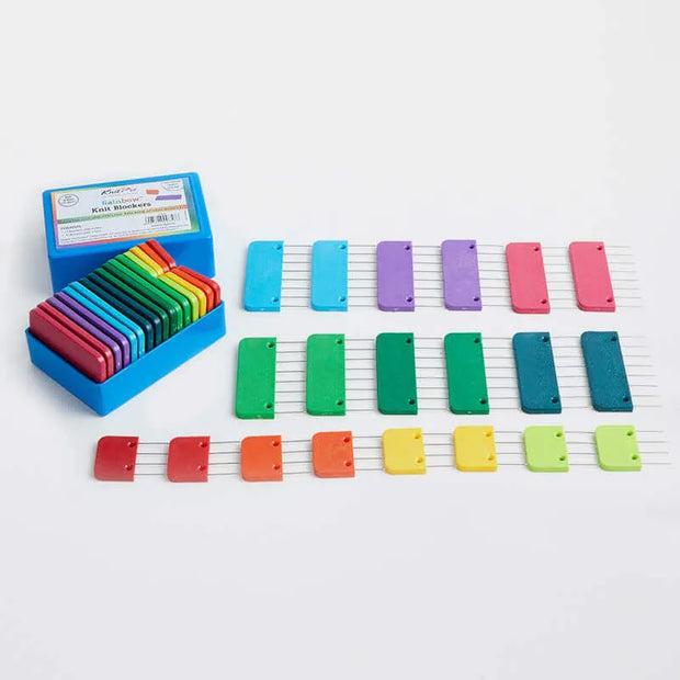 Rainbow Knit blockers sæt