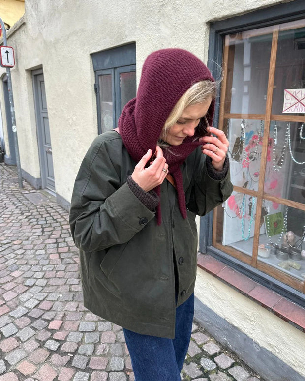 Sophie hood garnpakke INCL trykt opskrift